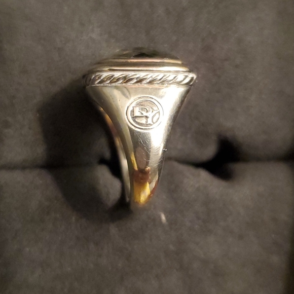David Yurman Prasiolite stone Ring size 6.5 - Picture 5 of 7